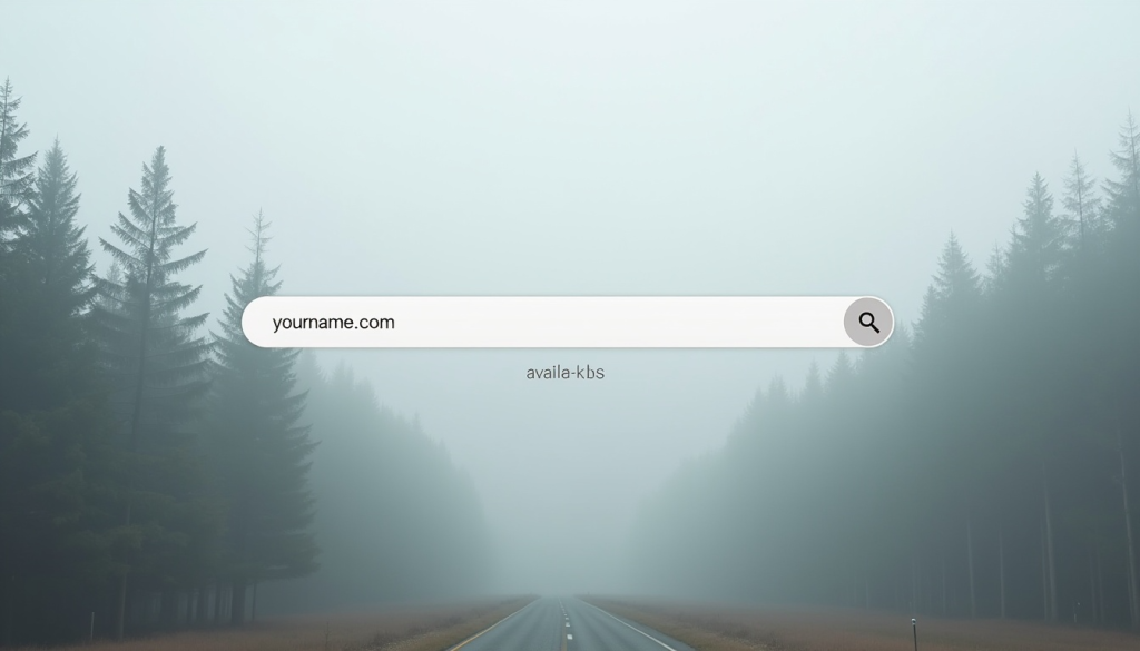 Searching for a domain name and signing up for a WordPress hosting plan online.