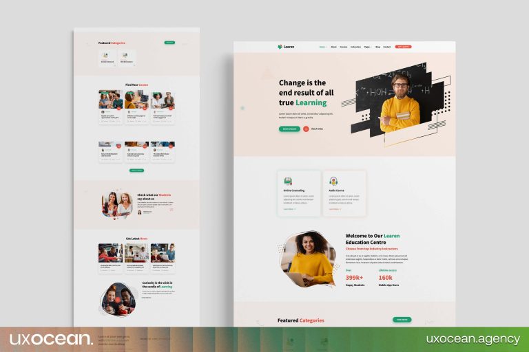 Learen – Education Platform Website